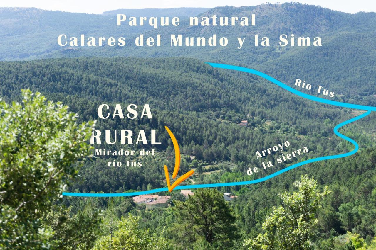 Casa Rural Mirador Del Rio Tus, En Yeste Esterno foto